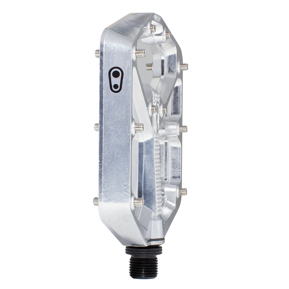 Crankbrothers Pedal Stamp 7 Large – Silver Edition 4 Crankbrothers Pedal Stamp 7 Large – Silver Edition - Billede 2