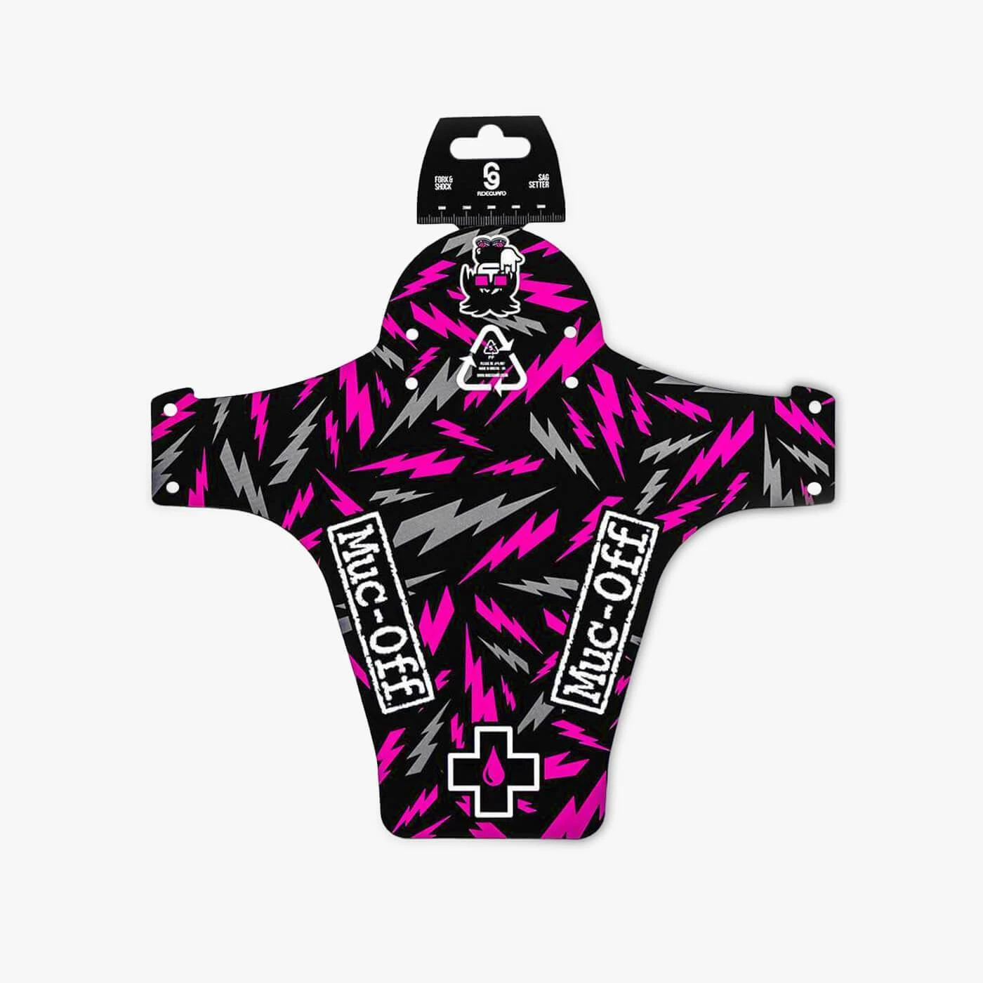 Muc-Off Mudguard Front Ride Guard Forskærm – Bolt 3 Muc-Off Mudguard Front Ride Guard Forskærm – Bolt