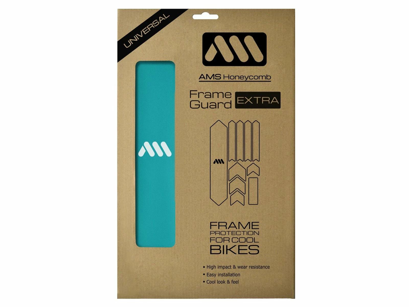 All-mountain-style ALL MOUNTAIN STYLE Beskyttelsesfolie Extra – Turkis 4 All-mountain-style ALL MOUNTAIN STYLE Beskyttelsesfolie Extra – Turkis - Billede 2