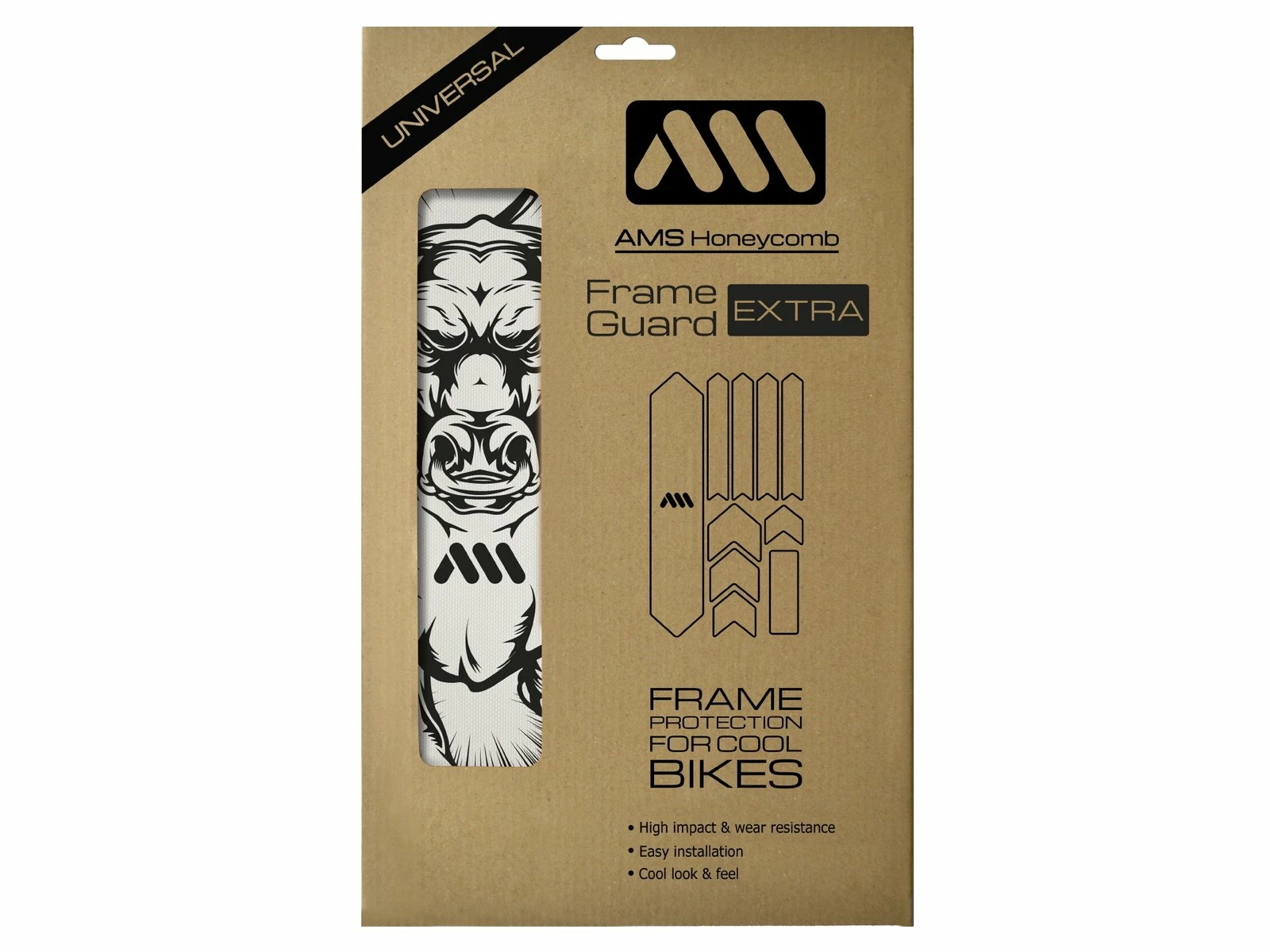 All-mountain-style ALL MOUNTAIN STYLE Beskyttelsfolie Extra – Bull 4 All-mountain-style ALL MOUNTAIN STYLE Beskyttelsfolie Extra – Bull - Billede 2