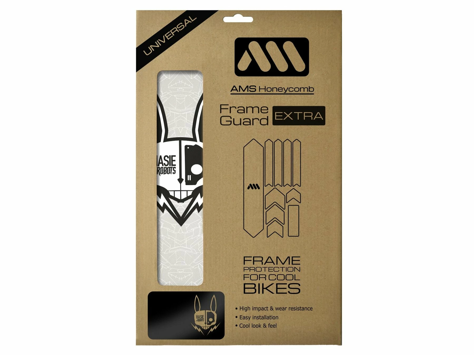 All-mountain-style All Mountain Style Beskyttelsfolie Extra – Hasie & The Robots 5 All-mountain-style All Mountain Style Beskyttelsfolie Extra – Hasie & The Robots - Billede 3