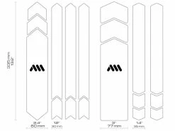 All-mountain-style All Mountain Style Beskyttelsfolie Full – White Zebra -Cykel Salgsbutik AMSFrameGuardFULL SIZE xweb 3842a6dd 45aa 449c a615 597737d74d3f 1024x768