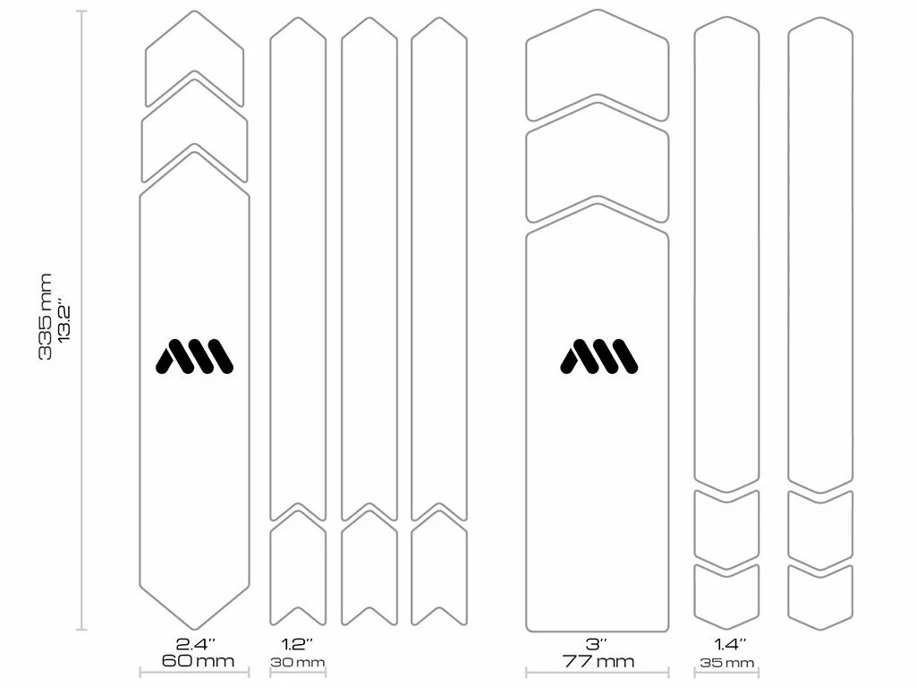 All-mountain-style All Mountain Style Beskyttelsfolie Full – Zebra 6 All-mountain-style All Mountain Style Beskyttelsfolie Full – Zebra - Billede 4