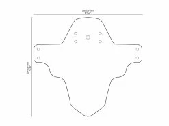 All-mountain-style All Mountain Style Forskærm – AMS X Montana Colors -Cykel Salgsbutik AMSMudGuardmeasures 1800x1350