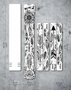 DyedBro Dream Catcher Rammefolie – Sort -Cykel Salgsbutik DREAMCATCHER BLACK GRAFICO WEB 1024x1024@2x