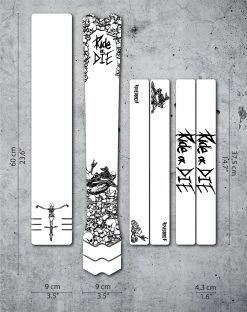 DyedBro Ride Or Die Rammefolie – Sort -Cykel Salgsbutik RIDE OR DIE BLACK GRAFICO WEB 1024x1024@2x