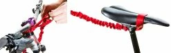TOW-WHEE TowWhee Strap -Cykel Salgsbutik TowWhee mountain bike kid bungee towing strap saddle nose 1