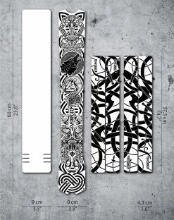 DyedBro Viking Rammefolie Sort – Mat -Cykel Salgsbutik VIKING BLACK GRAFICO WEB 1024x1024@2x