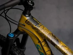 DyedBro Viking Rammefolie Sort – Mat