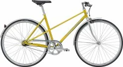 Centurion Helium Da 7g Fodbremse -Cykel Salgsbutik centurion helium ice dame 7g fod gul cykel basen