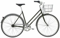 Centurion Hydrogen Da 7g Fodbremse Creme -Cykel Salgsbutik centurion hydrogen dame 7g fod moerk groen cykel basen 1