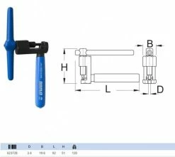 Unior Tools UNIOR Kædesplitter 9 Unior Tools UNIOR Kædesplitter -Cykel Salgsbutik pd160616 39 1