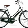 Raleigh Tourist De Luxe Dame 3g/7g Mørkegrøn -Cykel Salgsbutik raleigh tourist de luxe dame nexus 3g fod tromle 20in m rkegr n m. guld cykel basen dk