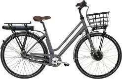 Raleigh Sussex E1 Dame Connect+ 7g Skive/fod -Cykel Salgsbutik raleigh sussex e1 dame connect 7g skive graa cykel basen