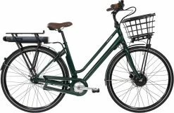 Raleigh Sussex E1 Dame Connect+ 7g Skive/fod -Cykel Salgsbutik raleigh sussex e1 dame connect 7g skive groen cykel basen
