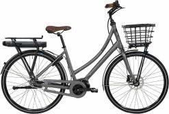 Raleigh Sussex E2 Dame Connect+ 7g Mat Grå -Cykel Salgsbutik raleigh sussex e2 dame connect nexus 7 skive graa cykel basen